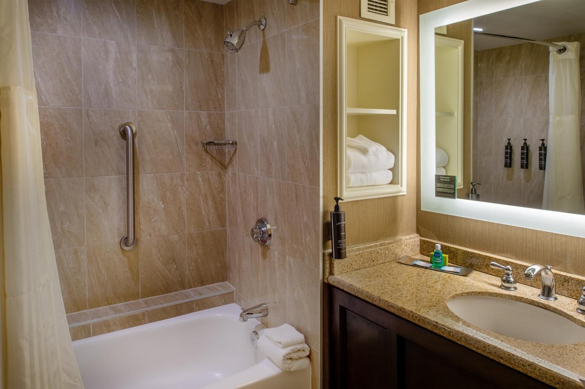 King Room Bath Tub Disability Access